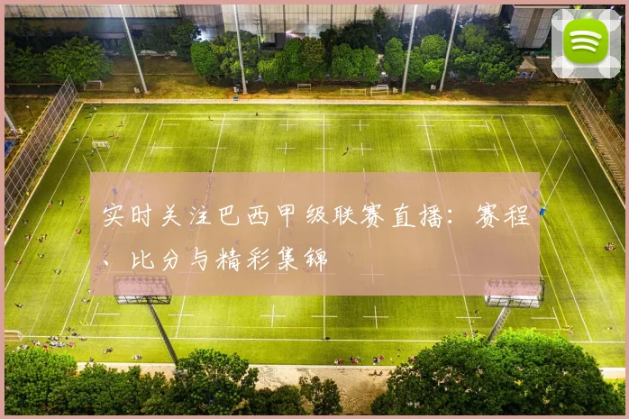 实时关注巴西甲级联赛直播:赛程、比分与精彩集锦