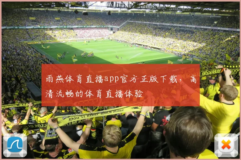 雨燕体育直播app官方正版下载，高清流畅的体育直播体验